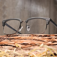 Óculos de sol da forma, resina, with Placa & madeira, unissex, Mais cores pare escolha, 142x140x40mm, vendido por PC