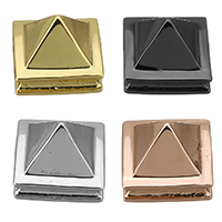 Abalorios de Micro Pavé de Zirconía Cúbica en Latón, metal, chapado, más colores para la opción, 10x10x8mm, agujero:aproximado 1.5mm, 20PCs/Grupo, Vendido por Grupo