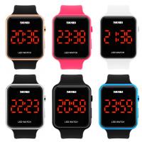 SKmei®  Smart Watch Plastic with paper box & Silicone & Zinc Alloy plated 30M waterproof & adjustable & LED Approx 9.6 Inch Sold By PC