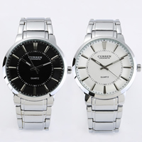 CURREN® Men Jewelry Watch Zinc Alloy with Glass plated for man & waterproof Length Approx 9.4 Inch Sold By PC
