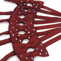 Unisex Tie Bow, Πολυεστέρας, Bowknot, για άνδρες και γυναίκες, περισσότερα χρώματα για την επιλογή, 12x6cm, Sold Με PC