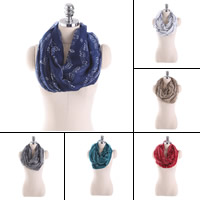 Voile Fabric Collar Scarf, more colors for choice, 85x85cm, Sold By PC