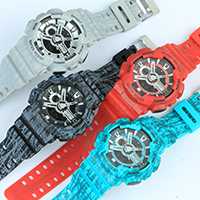 Plastic, with plastic dial, Unisex & LED & waterproof, more colors for choice, 55mm, 22mm, Length:Approx 5.5-8 Inch, Sold By PC