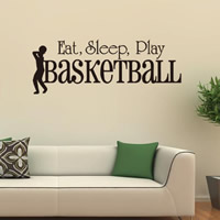 Wall Stickers & Decals, PVC Plastic, Letter, adhesive, 57x20.7cm, Sold By PC