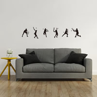 Wall Stickers & Decals, PVC Plastic, Boy, adhesive, 150x29cm, Sold By PC