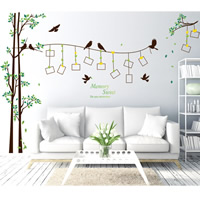 Wall Stickers & Decals, PVC Plastic, Rectangle, plant design & adhesive & waterproof, 60x90cm, Sold By PC