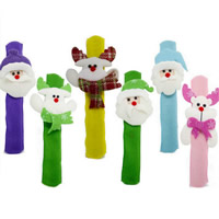 Christmas Holiday Bracelet, Non-woven Fabrics, Christmas jewelry & LED, 30mm, Length:Approx 8.6 Inch, Sold By PC
