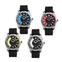 SKmei® mannen sieraden horloge, Silicone, met zinklegering wijzerplaat & Glas, platinum plated, 30M waterdichte & verstelbaar & voor de mens, meer kleuren voor de keuze, 45x53x11mm, 22mm, Lengte Ca 10.4 inch, Verkocht door PC