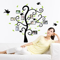 Wall Stickers & Decals, PVC Plastic, Rectangle, plant design & adhesive & waterproof, 60x90cm, Sold By PC