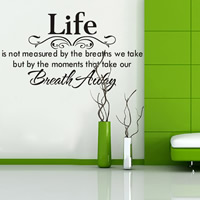 Wall Stickers & Decals, PVC Plastic, Rectangle, adhesive & waterproof, 30x70cm, Sold By PC