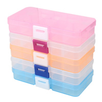 Caja de Almacenaamiento, Plástico, desmontable & diferentes estilos para la opción, 5PCs/Set, Vendido por Set