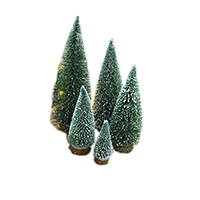 Plástico PVC Árvore de Natal, Jóias de Natal & tamanho diferente para a escolha, vendido por PC