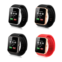 TROZUM® Smart Watch, silicone, avec verre & acier inoxydable, moniteur de sommeil & Podomètre 3D & unisexe & écran tactile, plus de couleurs à choisir, 40x40x11.80mm, Longueur:Environ 8.6 pouce, Vendu par PC
