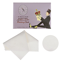 Polishing & Cleaning Cloth, Cotton, Rectangle, white, 180x130x0.50mm, Sold By PC
