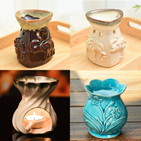 Porcelæn Candle Holder, forskellige stilarter for valg & hule, Solgt af PC