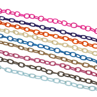Módní Cord šperky, Elastické vlákno, více barev na výběr, 6x12mm, 9x15mm, 10přediva/Bag, 1Yards/Strand, Prodáno By Bag