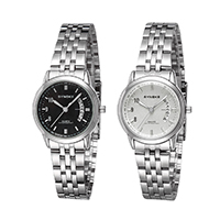Synoke® Women Jewelry Watch Stainless Steel with zinc alloy dial & Glass plated Life water resistant & for woman 14.76mm Length Approx 7.8 Inch Sold By PC