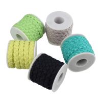 Cloth, with plastic spool, more colors for choice, 11x3.5mm, 5m/Spool, Sold By Spool