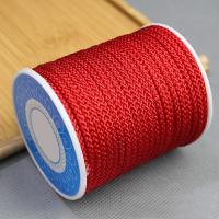 Nylon Nonelastic Thread, with plastic spool, more colors for choice, 3mm, Length:Approx 15 m, Sold By PC