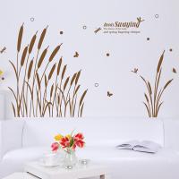 Wall Stickers & Decals PVC Plastic adhesive & with letter pattern & waterproof Sold By Set