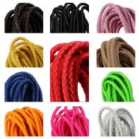 Leather Cord, PU Leather, more colors for choice, 6mm, 5m/Bag, Sold By Bag