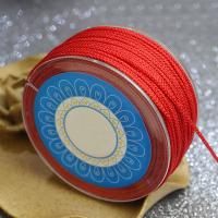 Nylon Nonelastic Thread, with plastic spool, more colors for choice, 1.5mm, Length:Approx 31 m, Sold By PC