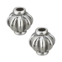 Tibetan Style Jewelry Beads, antique silver color plated, nickel, lead & cadmium free, 6x6x6mm, Hole:Approx 1.5mm, 2000PCs/Lot, Sold By Lot