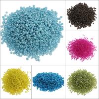 Mixed Glass Seed Beads, Round, more colors for choice, 2x3mm, Hole:Approx 1mm, Approx 16200PCs/Bag, Sold By Bag