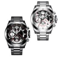 Stainless Steel with zinc alloy dial & Glass plated Life water resistant & for man nickel lead & cadmium free 22mm Length Approx 12.4 Inch Sold By PC