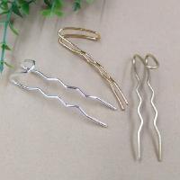 Hair Stick Findings Brass plated nickel lead & cadmium free Sold By Bag