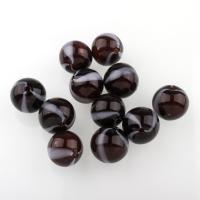 Perles murano faites à la main , chalumeau, Rond, creux, 20mm, Trou:Environ 2-3mm, 100PC/sac, Vendu par sac