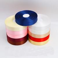 Fahion Cord Jewelry, Satin Ribbon, more colors for choice, 25mm, Approx 91m/PC, Sold By PC
