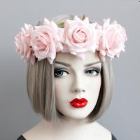 Stirnband, Stoff, mit Satinband, Blume, für Frau, keine, 400mm, verkauft von PC