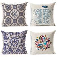 Cushion Cover, Cotton,  Square, different designs for choice, 45x45cm, Sold By PC