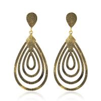 Zinc Alloy Drop Earrings stainless steel post pin plated for woman lead & cadmium free Sold By Pair