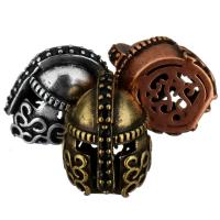 Brass Jewelry Beads, plated, more colors for choice, 10.50x11x14.50mm, Hole:Approx 2mm, 20PCs/Lot, Sold By Lot