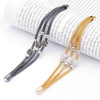 Unisex Bracelet Zinc Alloy plated with rhinestone lead & cadmium free 10mm Sold Per Approx 7.5 Inch Strand