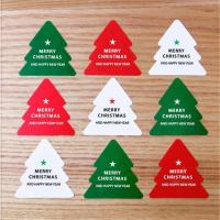 Sealing Sticker Paper Christmas Tree sticky & with star pattern & Christmas jewelry & with letter pattern Sold By Lot