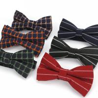 Krawatte, Baumwolle, Schleife, verschiedene Muster für Wahl & für den Menschen, 12x6cm, verkauft von PC