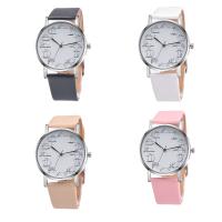 Unisex Wrist Watch Leather with Glass & Zinc Alloy plated Life water resistant Length Approx 9 Inch Sold By PC