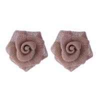 Plast Stud Earring, rostfritt stål örhänge inlägg, Blomma, för kvinna, 13mm, Säljs av Par