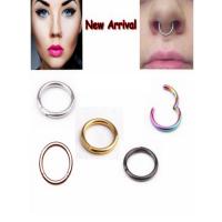 Stainless Steel Nose Piercing Jewelry, plated, Unisex & different size for choice, more colors for choice, Sold By PC