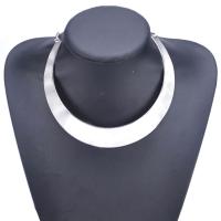 Zinklegierung Schmuck Halskette, mit Verlängerungskettchen von 6cm, plattiert, für Frau, keine, frei von Blei & Kadmium, 380mm, verkauft per ca. 15 ZollInch Strang