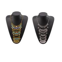 Harz Halskette, Zinklegierung, mit Harz, mit Verlängerungskettchen von 7cm, plattiert, für Frau, keine, frei von Blei & Kadmium, 215mm, verkauft per ca. 17.5 ZollInch Strang