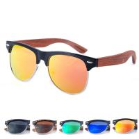 Fashion Sunglasses, Wood, Unisex & different styles for choice, 142x44x140mm, Sold By PC