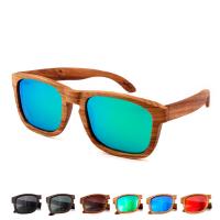 Fashion Sunglasses Wood with PC plastic lens Unisex Sold By PC