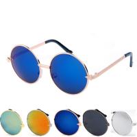 Fashion Sunglasses Metal with PC plastic lens Unisex Sold By PC