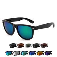 Fashion Sunglasses Plastic with PC plastic lens Unisex Sold By PC