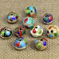 Cloisonne Beads Round handmade 10mm Approx 1.5mm Sold By Bag