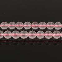 Madagascar Rose Quartz Beads, Round, natural & different size for choice & faceted, Hole:Approx 0.7mm, Sold Per Approx 15 Inch Strand